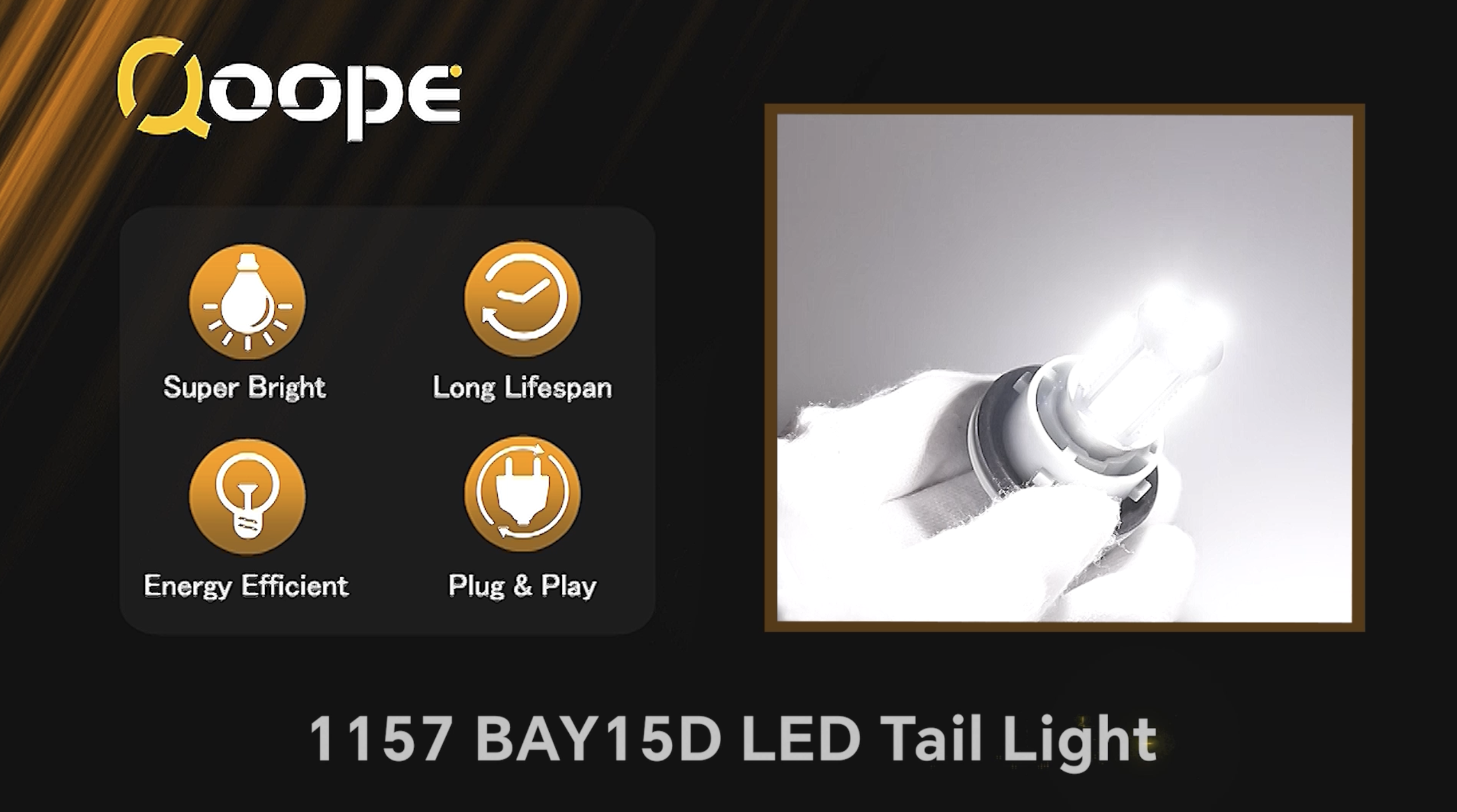 Lampadine LED 1157 BAY15D - 1800LM, Bianco Xenon, Per Fari E Luci Di Stop, 2 Pezzi - Foto 3