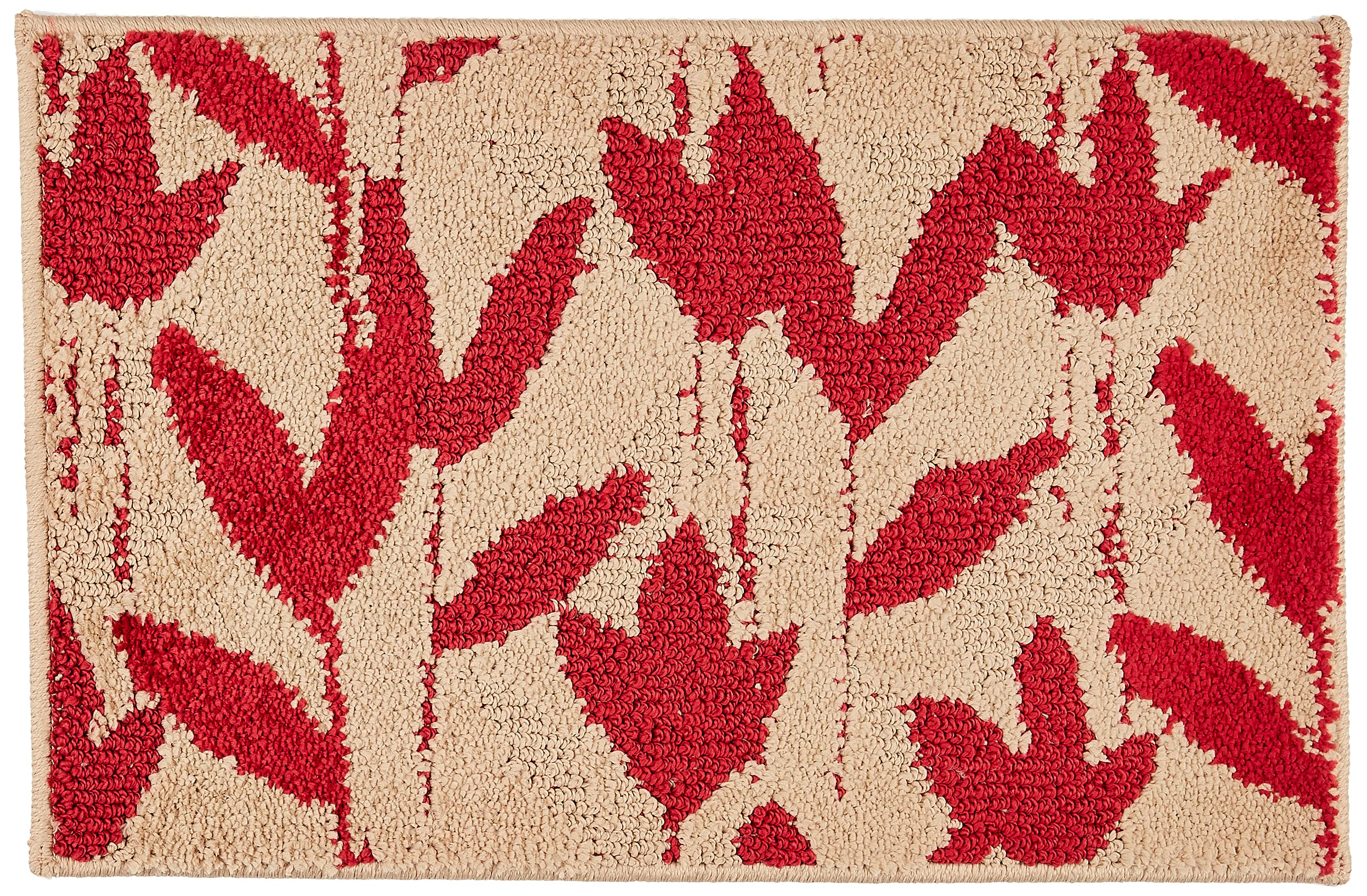 Spaces Solitaire Multi Colour Small Bath Mat Polyester