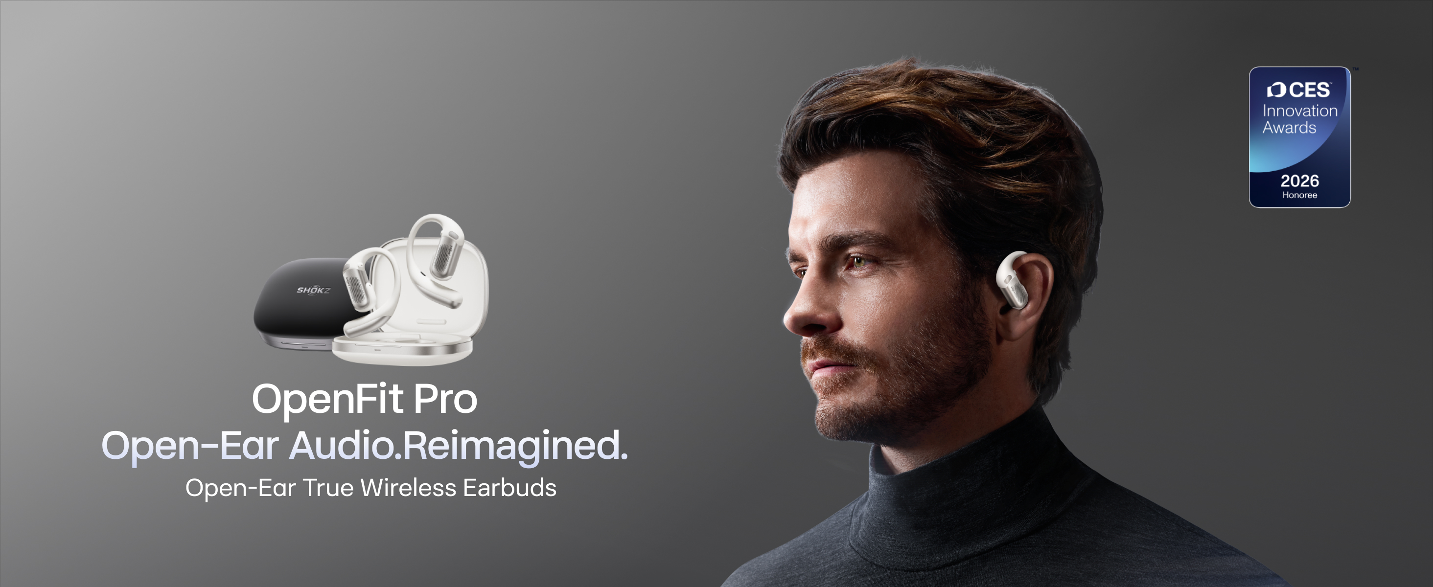 Amazon.com: SHOKZ OpenFit Pro Open-Ear True Wireless Earbuds with