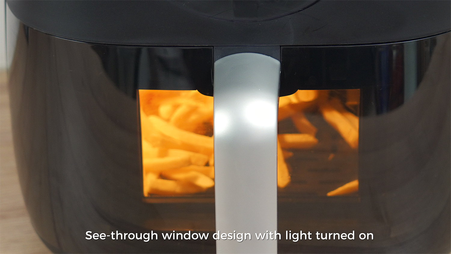 JOYAMI Air Fryer With Window, 5.7L Compact With Online Recipes 1 thumbnail image