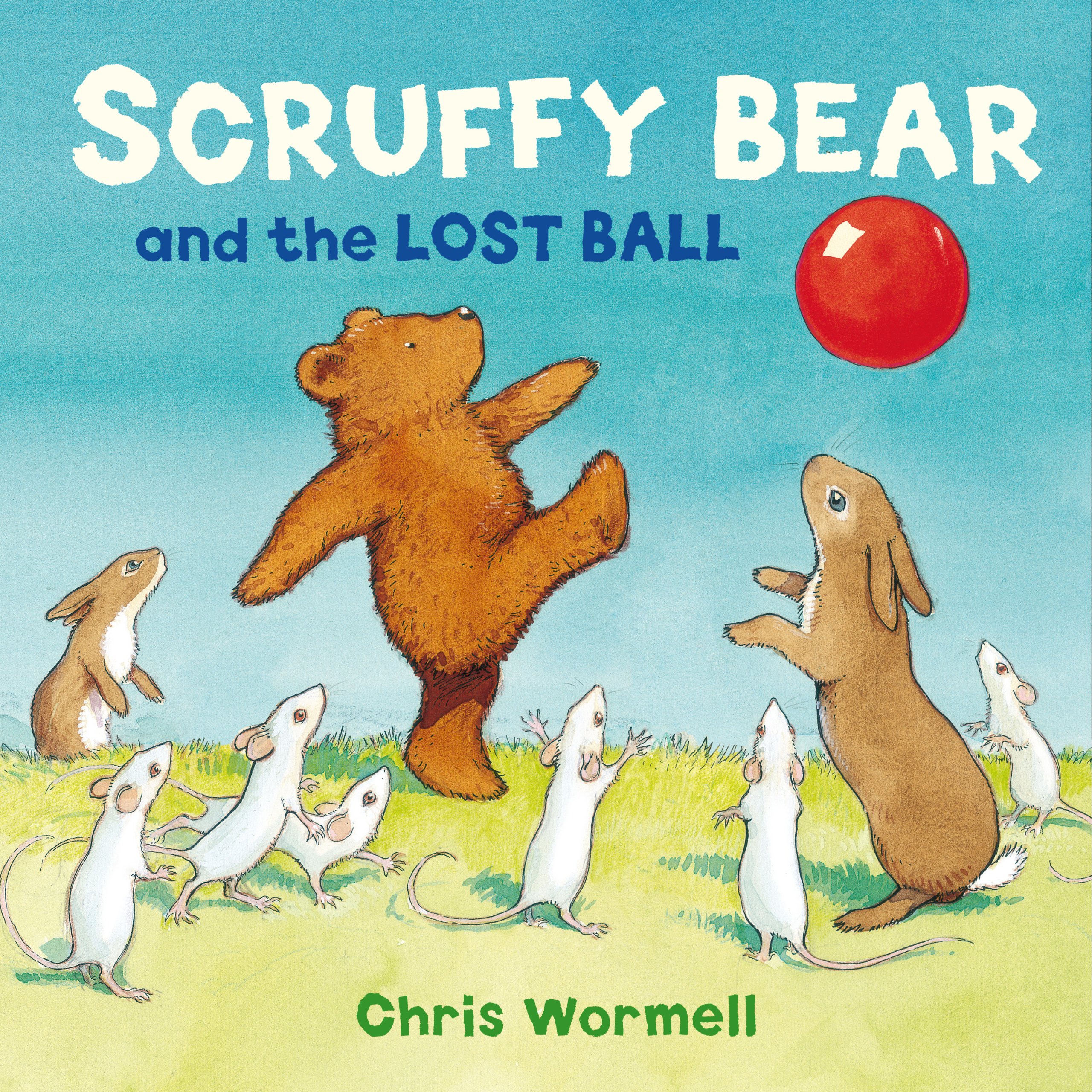 Scruffy Bear and the Lost Ball,Christopher Wormell