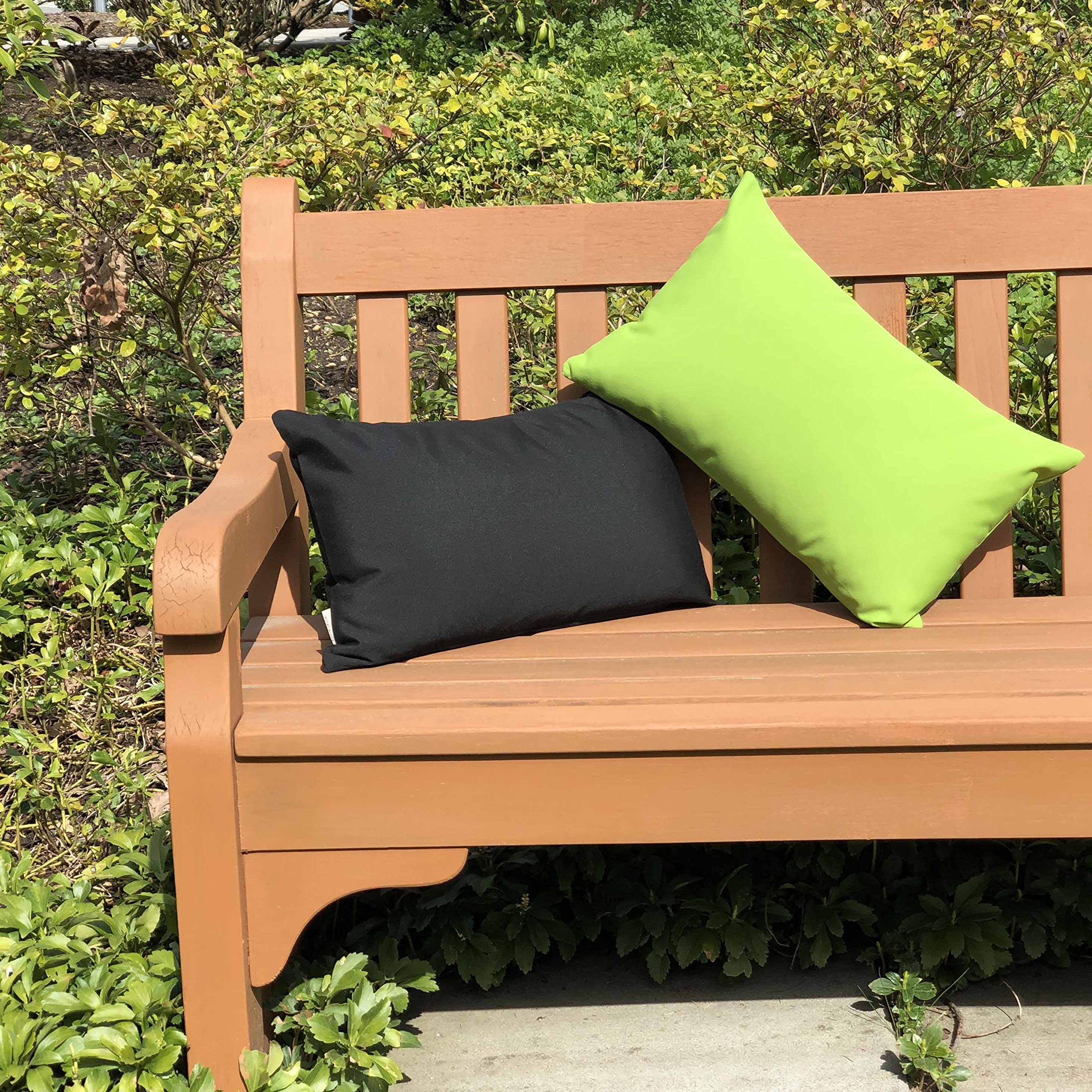 PILLOW DÉCOR Sunbrella Macaw Green 20x20 Outdoor Pillow