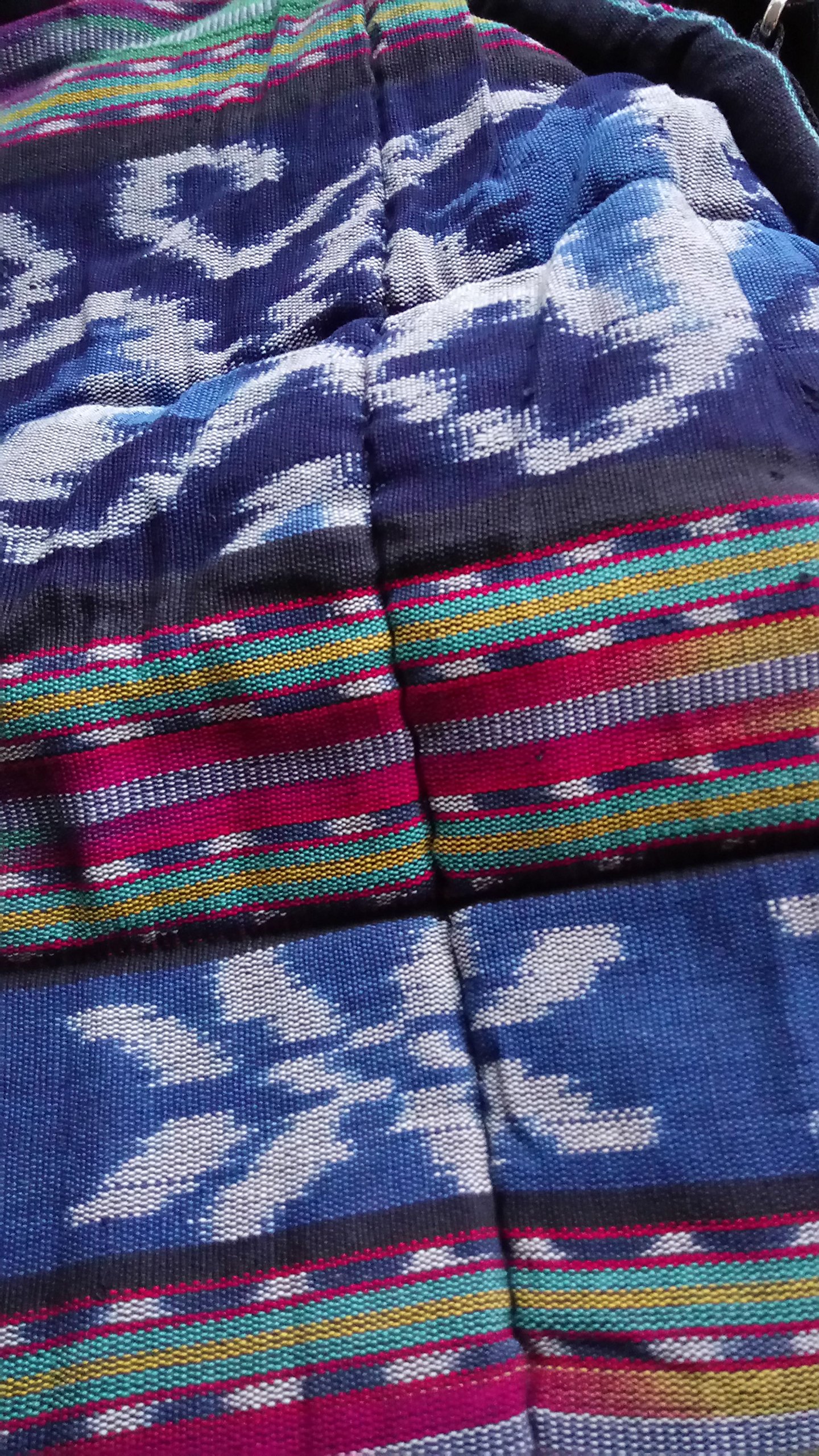 Didgeridoo Tasche 130cm Bambusdidgeridoo Ikat Multicolor Ethno Bag Didge Farbig