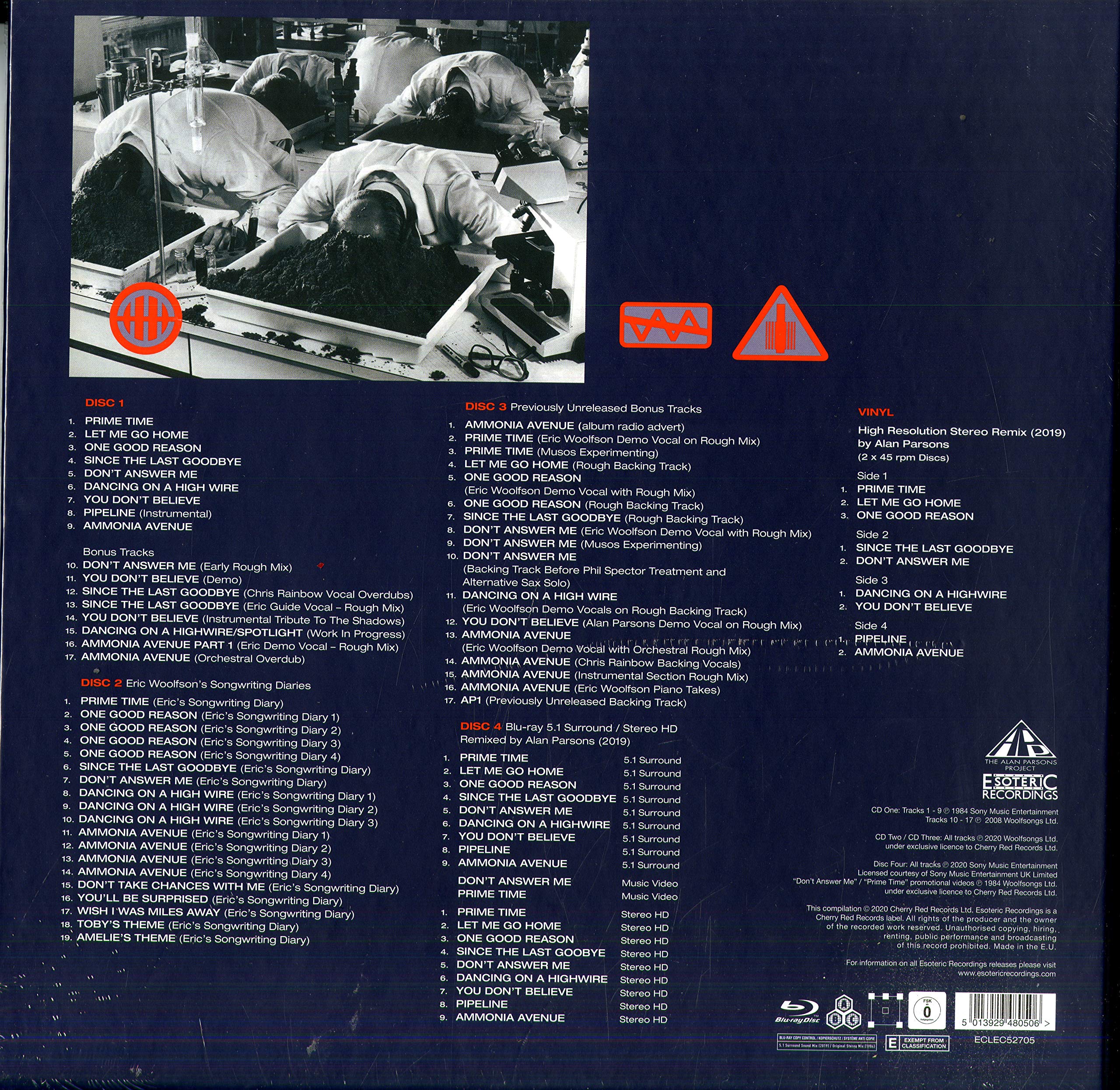 Alan Parsons Project - Ammonia Avenue