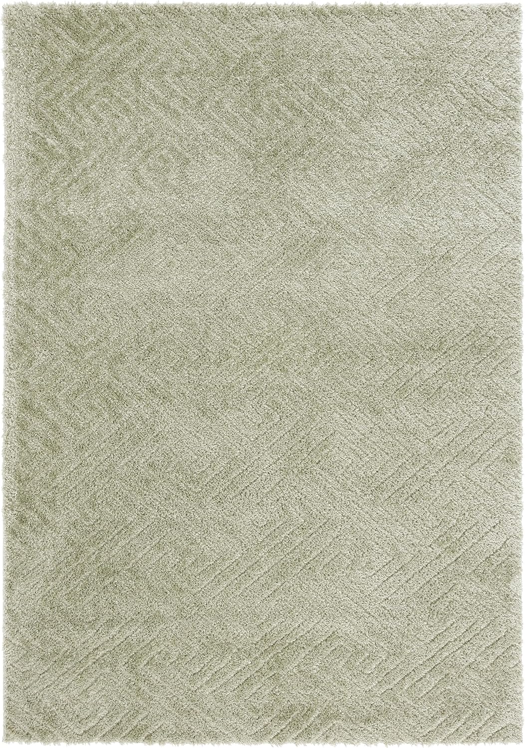 Sage Geometric Shag Synthetic Square Area Rug, 6'7" x 6'7"