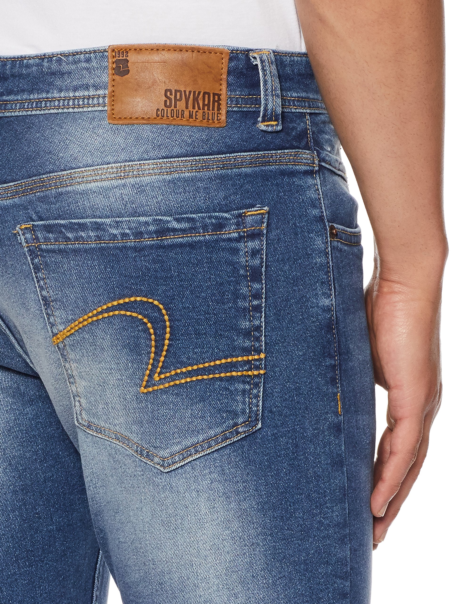 Spykar Mens Skinny Fit Stretchable Jeans Desertcart INDIA