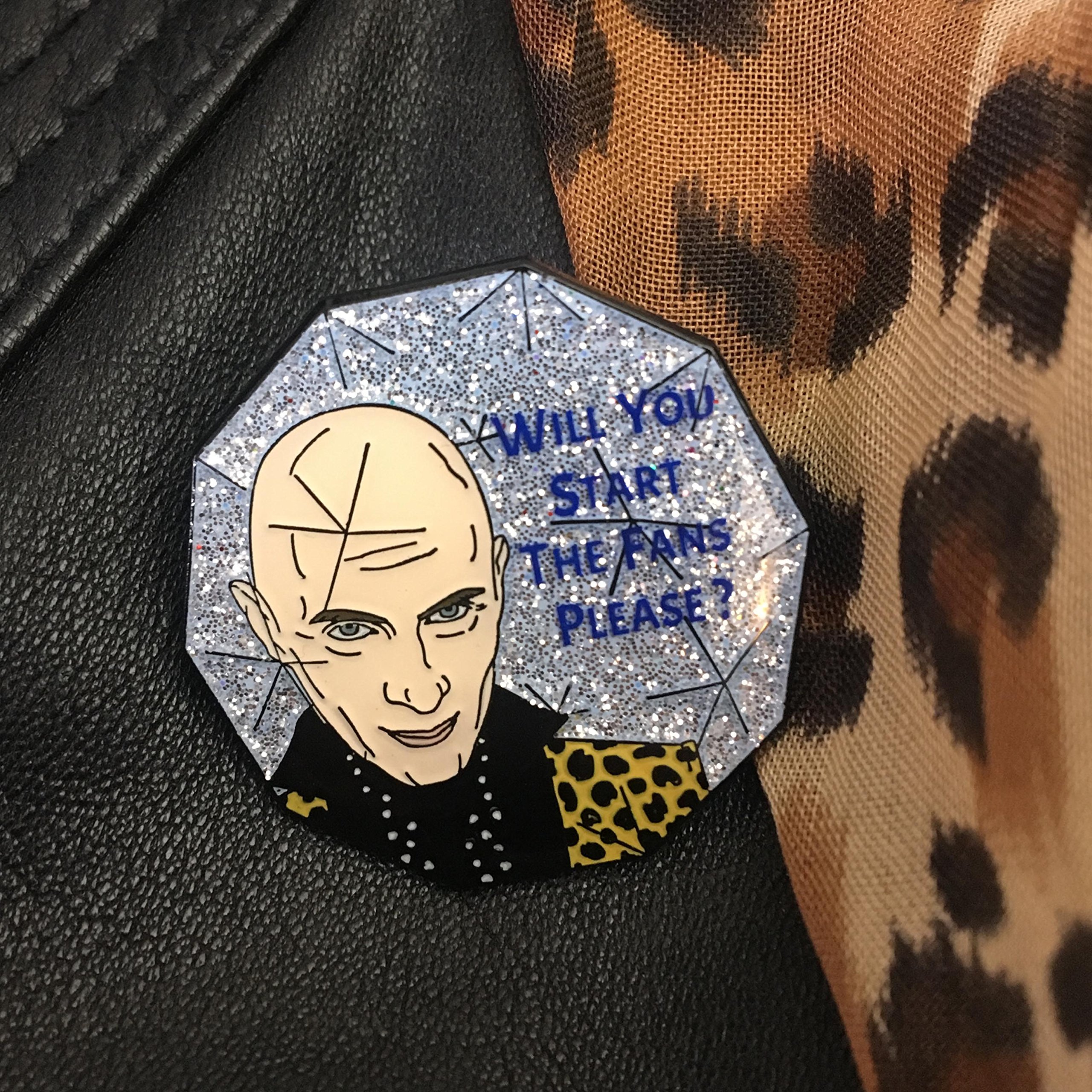 Crystal Maze Enamel Pin