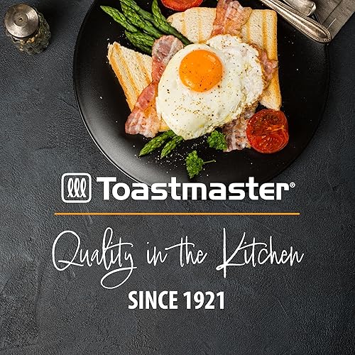 Miniatura 7 de Toastmaster Tostadora de 2 rebanadas, color negro con acero inoxidable, esencial de cocina para sándwich, pan y tostada de desayuno, tostadora con