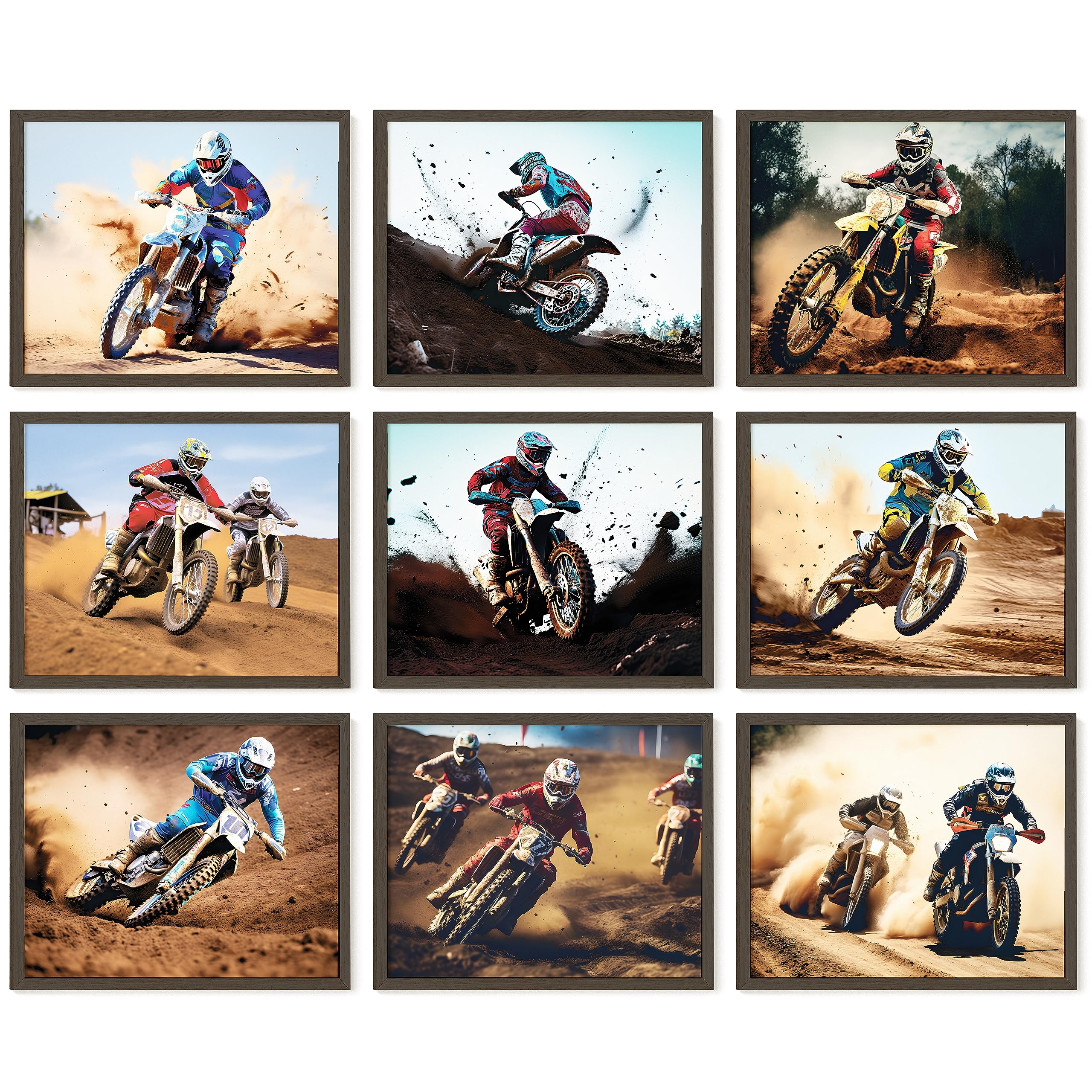 Amazon.com: 97 Decor Motocross Posters Wall Art Print - Dirtbike