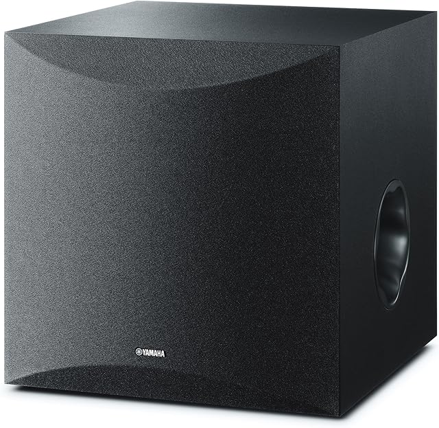 Yamaha NSSW100 Powered Subwoofer with 10" Driver - Black