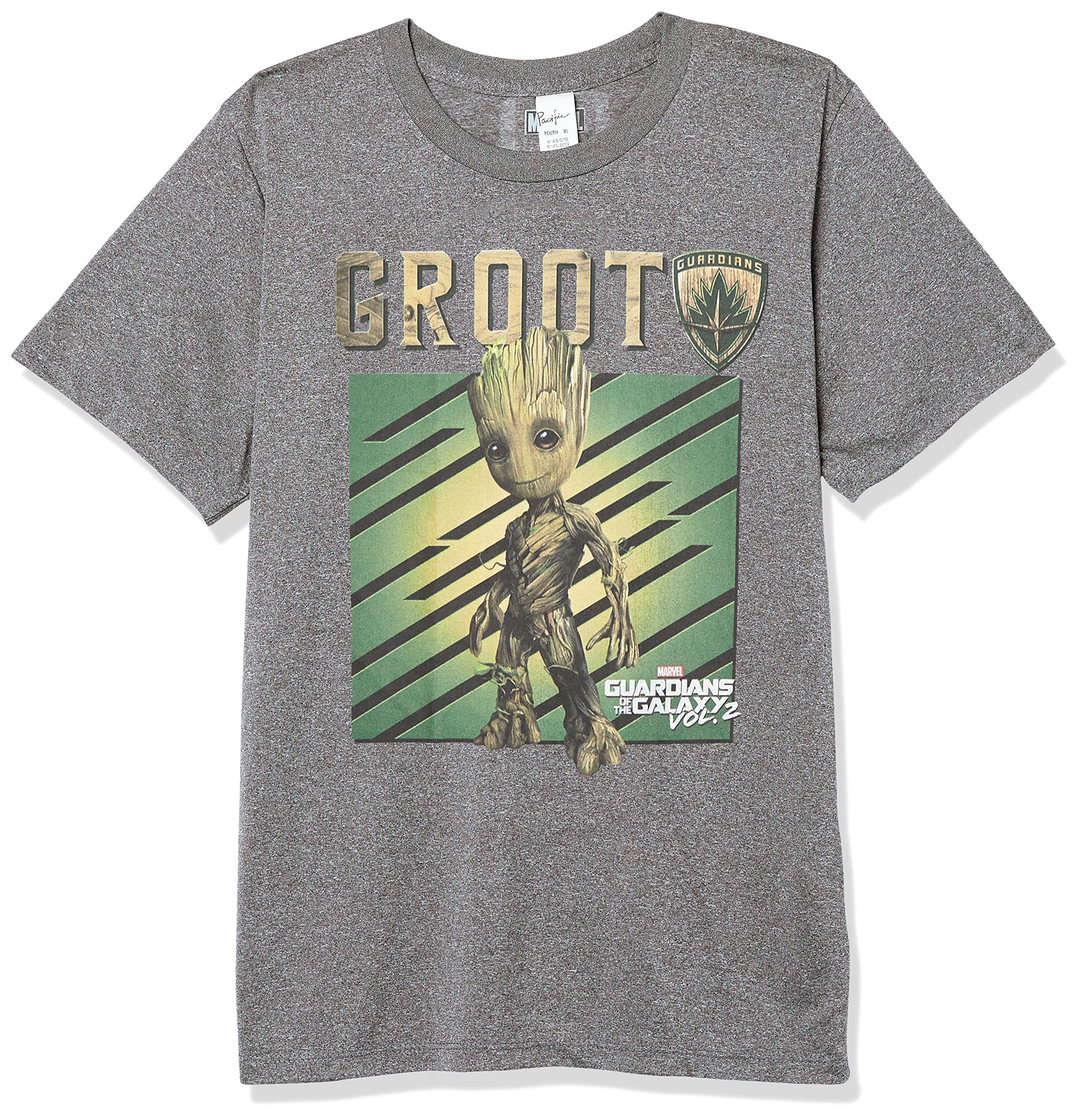 T-shirt Groot Marvel garçon vêtement en coton anti-irritation - 3