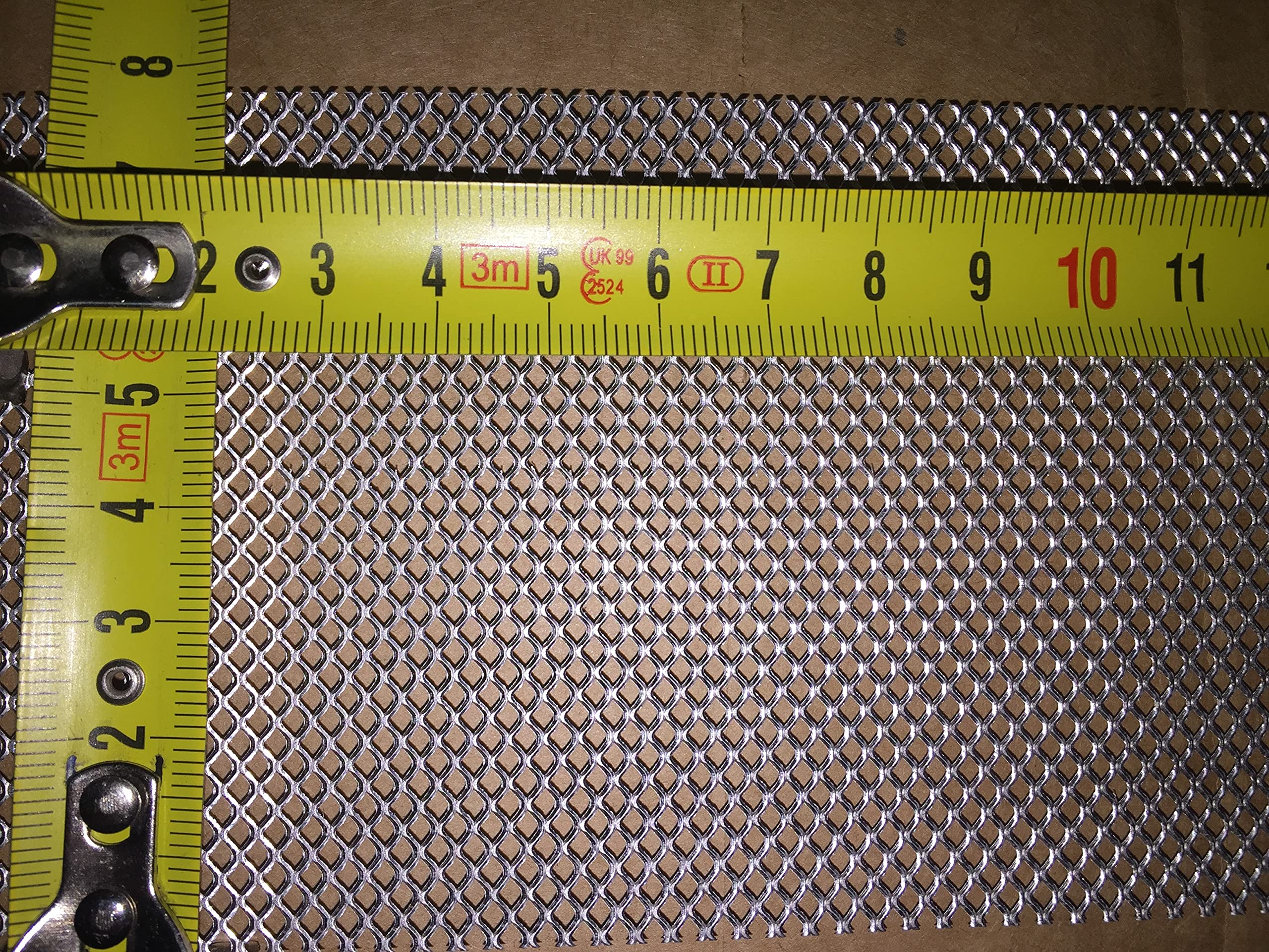 Insektenschutzgitter Vogelschutzgitter Lüftungsband aus Alu 200mm x 10m 1 Stück