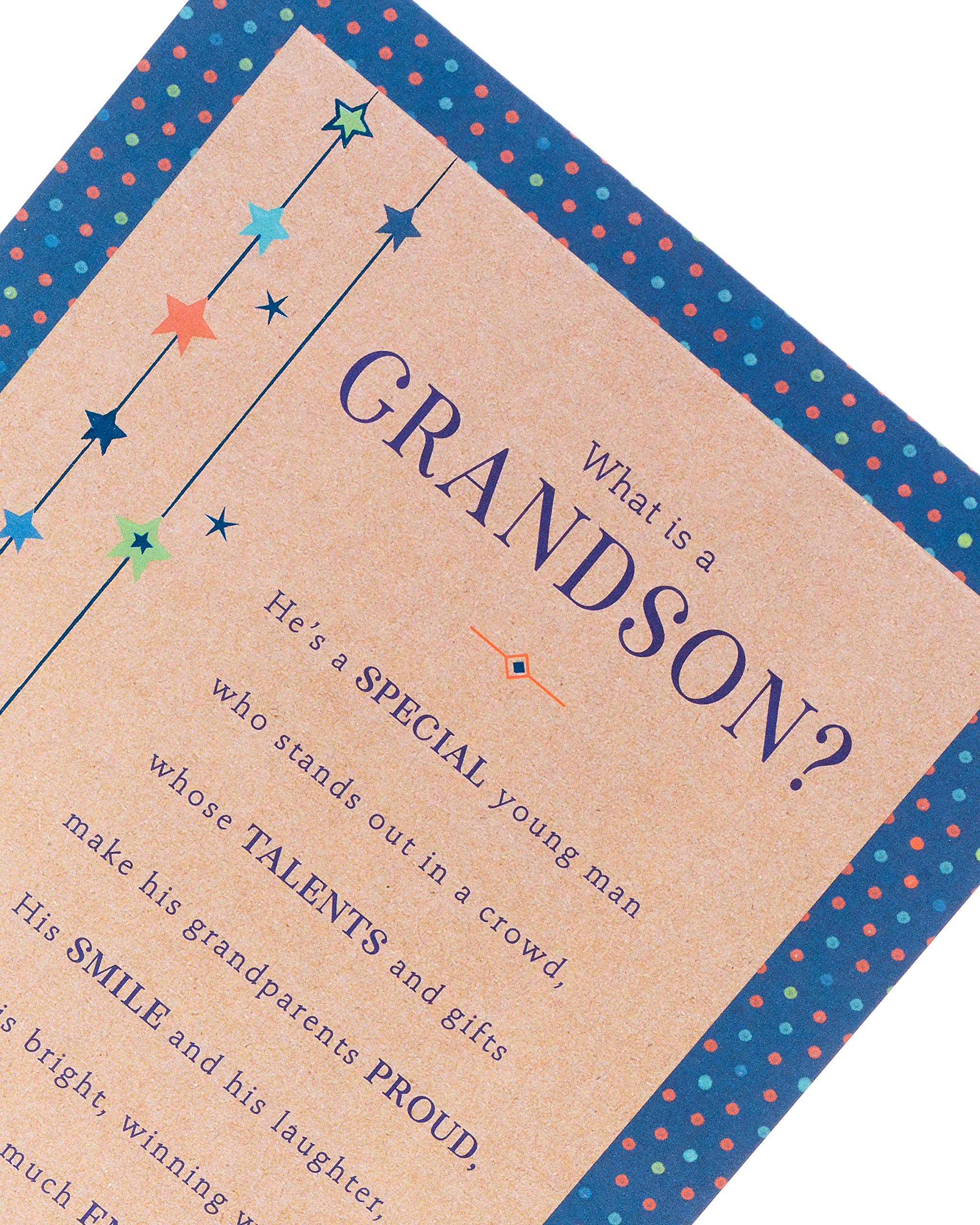 Biglietto di auguri di compleanno personalizzato per nipote: design moderno e colorato. Opzione di invio diretto. - Italia