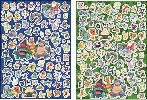 Miniatura 4 de Innovative Designs Pokemon Kids - Juego de arte para colorear con pegatinas y sellos