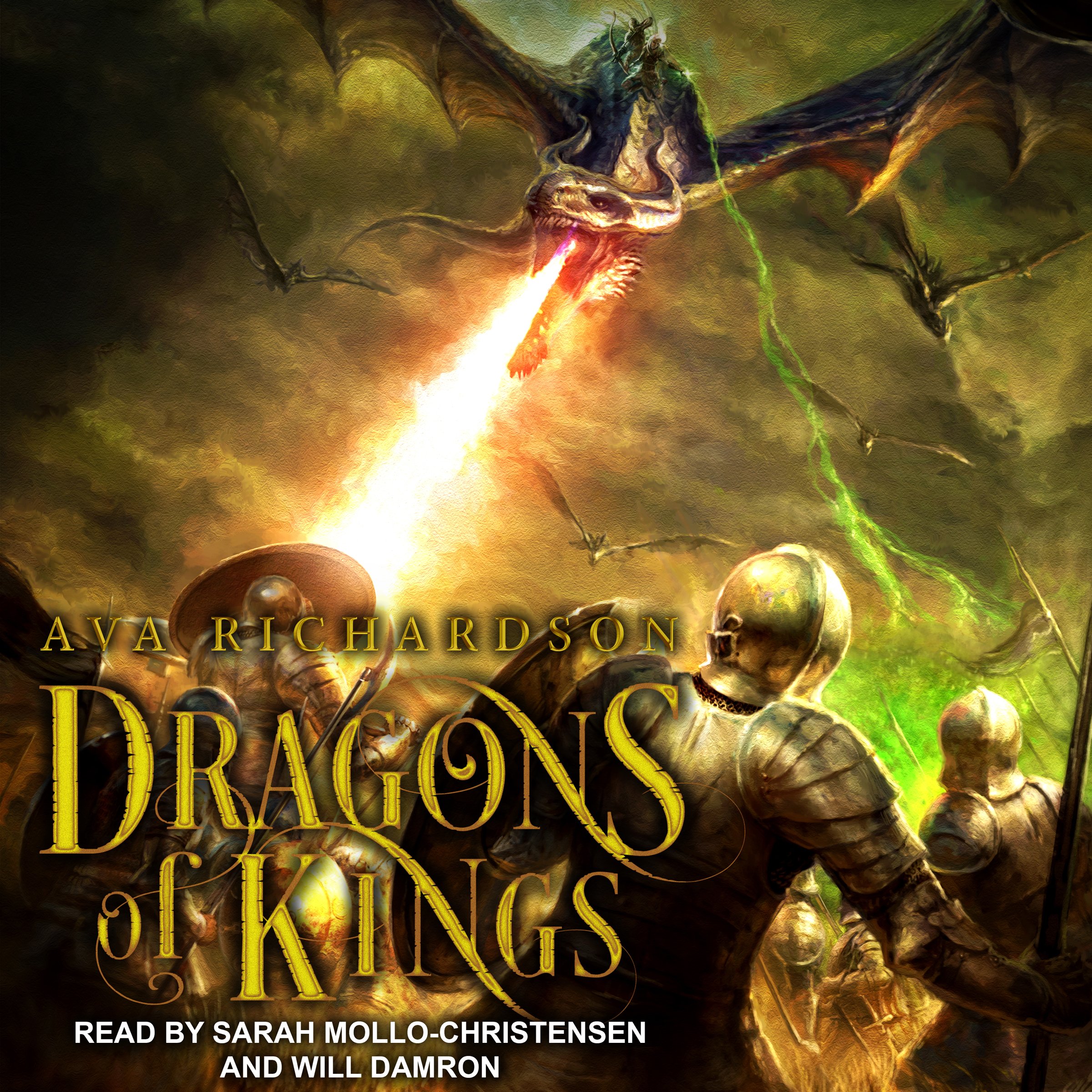 Cover art for Dragons of Kings