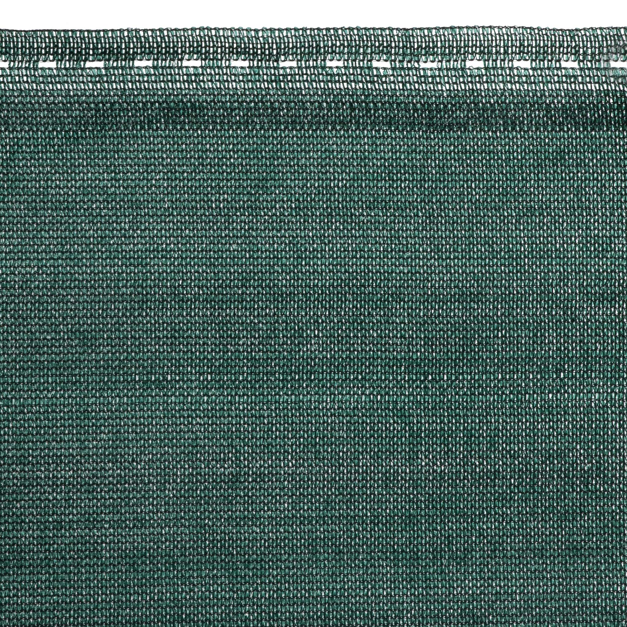 HOLZBRINK Filet d’Ombrage Potager 90%, Brise-Vent pour Serres 135g/m², Vert Foncé, Hauteur : 200cm, Longueur : 50ml, HZB-01D-200-50