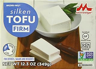 Mori-Nu Tofu, Tofu Firm, Blue, 12.3 Ounce (Pack of 12)