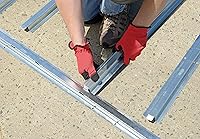 Vista 4 de Arrow Kit de marco de suelo para cobertizos de almacenamiento Arrow Elite, cobertizos de 6 pies de profundidad