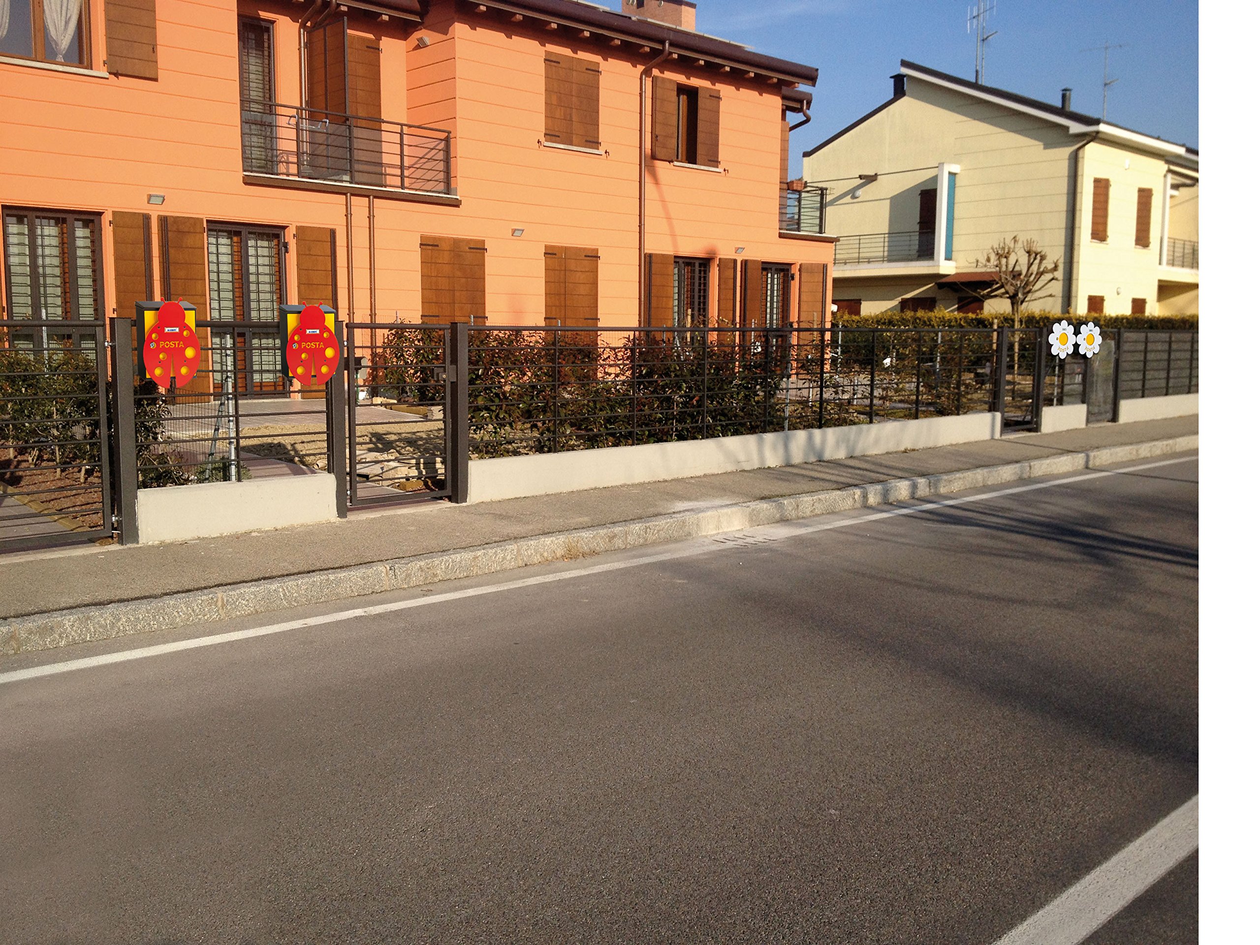 ALUBOX FTIXL BOÎTE Aux Lettres Avec Toit 220 X 110 X H325 MM Satiné EUR