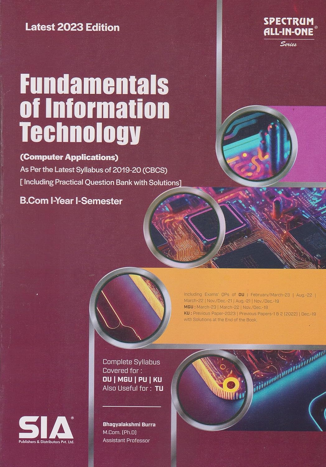 Fundamentals Of Information Technology (Computer Applications) B.Com I ...
