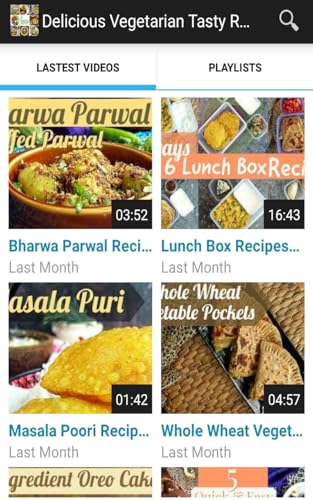 Delicious Vegetarian Tasty Recipes