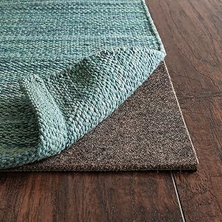 RUGPADUSA - Contour-Lock - 8'x10' - 1/8" Thick - Felt and Rubber - Quality Non-Slip Rug Pad - Subtle Cushioning with Relia...
