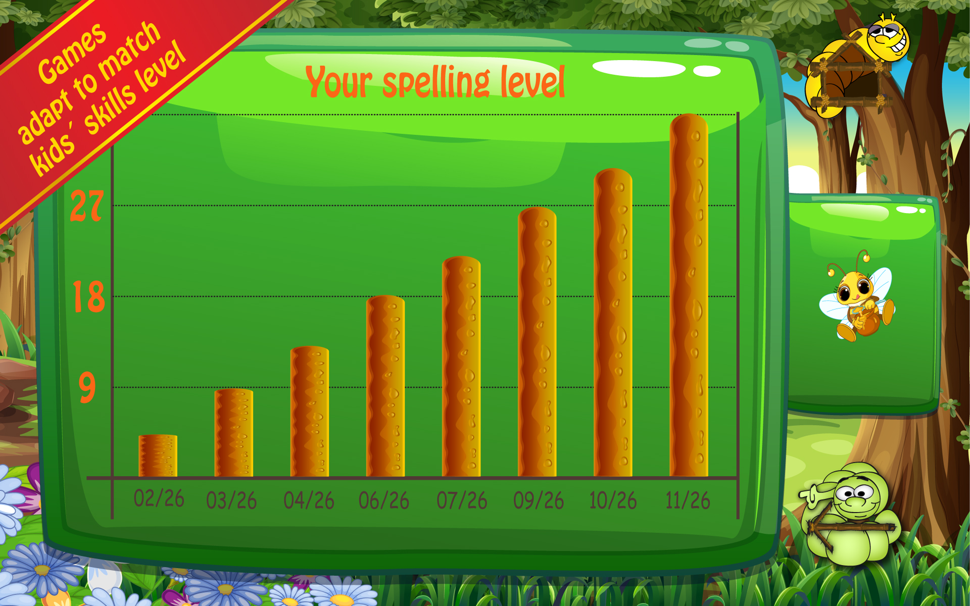 Spell Bug Spelling Bug 1st Grade Words - App on Amazon Appstore