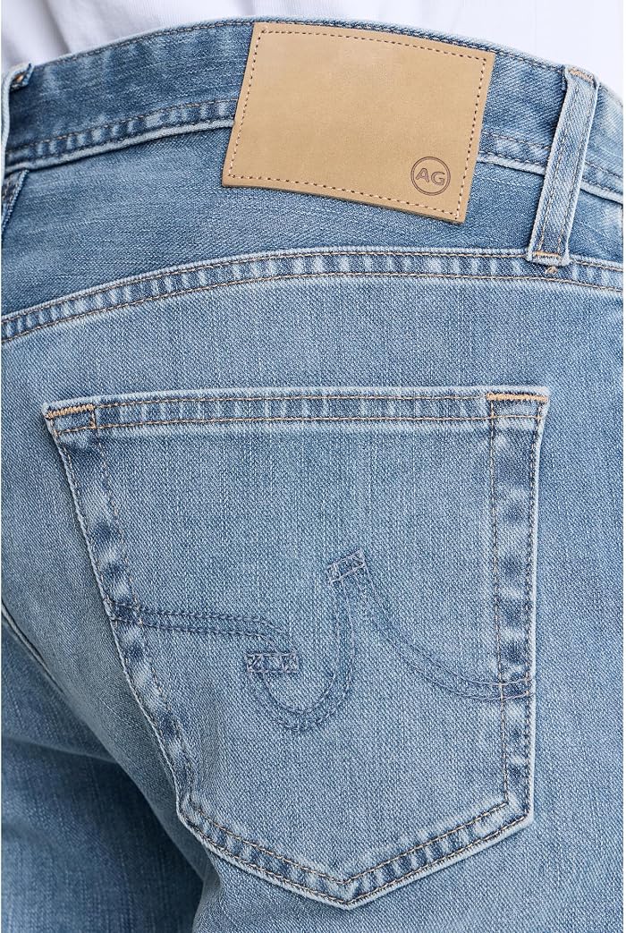 Мужские джинсы AG Tellis Modern Slim Jeans in Timestamp, цвет: Синий — фото 5