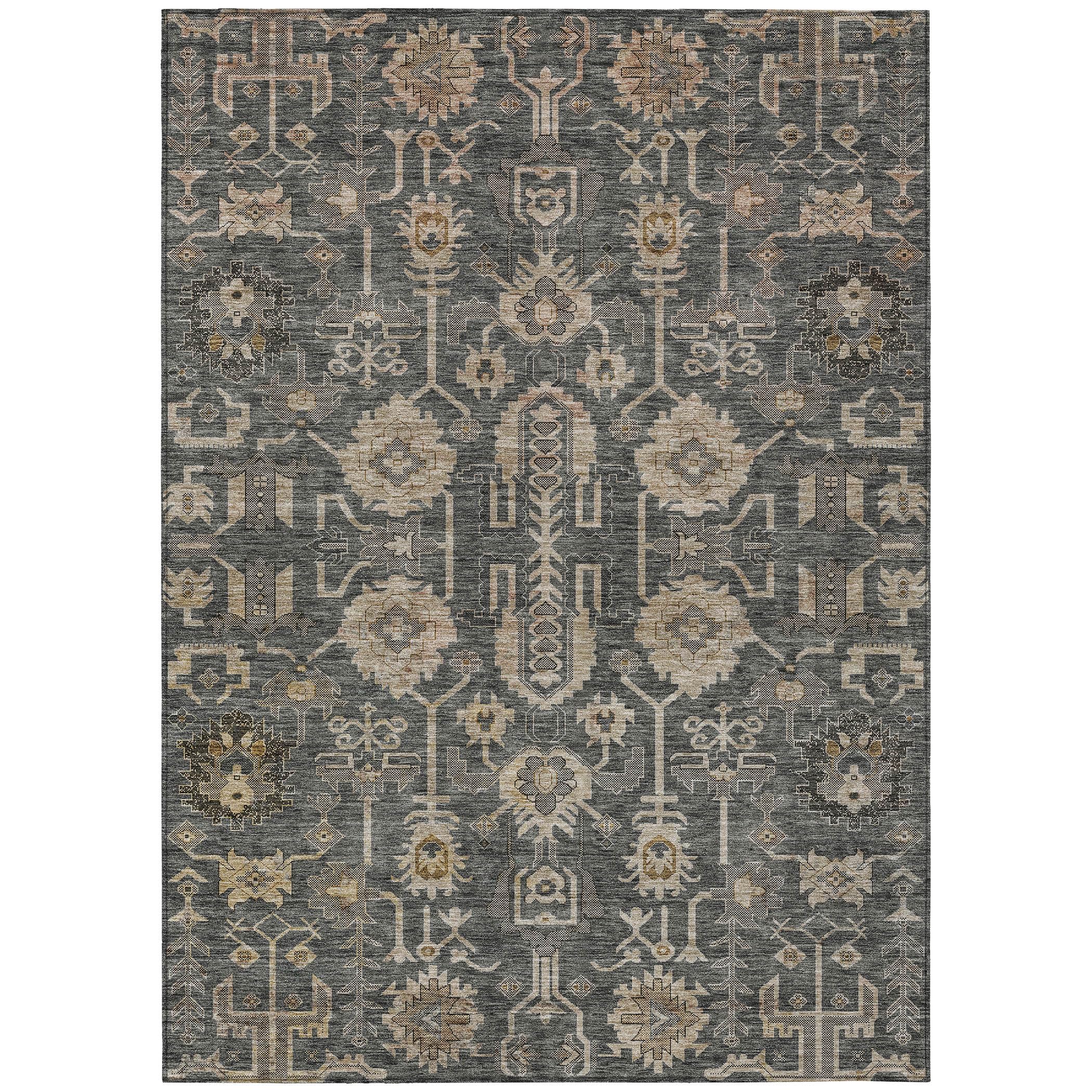 Amazon.com: Addison Rugs Chantille ACN697 Gray 10' x 14' Indoor Outdoor ...