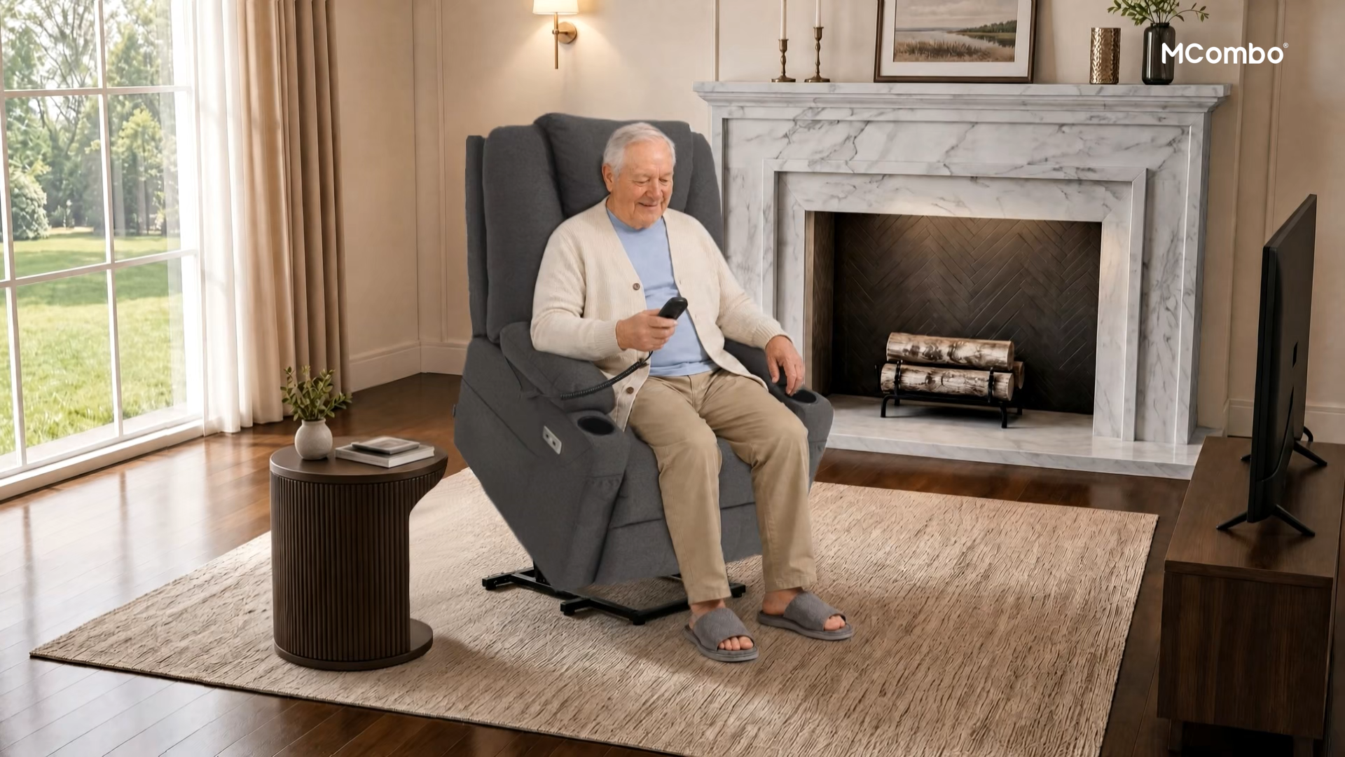 Amazon.com: MCombo Power Lift Recliner Chair for Elderly 7141