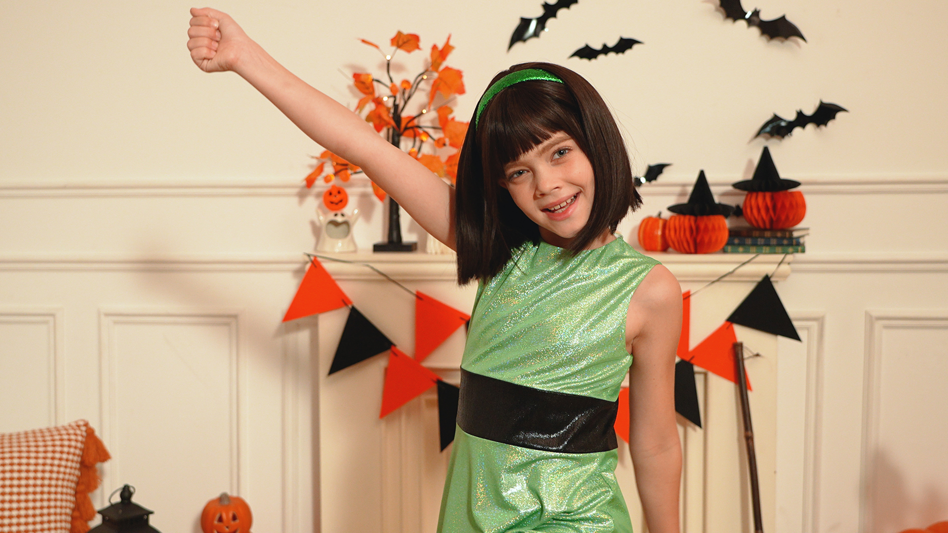 Vestido Mini Sin Mangas Brillante para Niñas 4-12 años miniatura 7