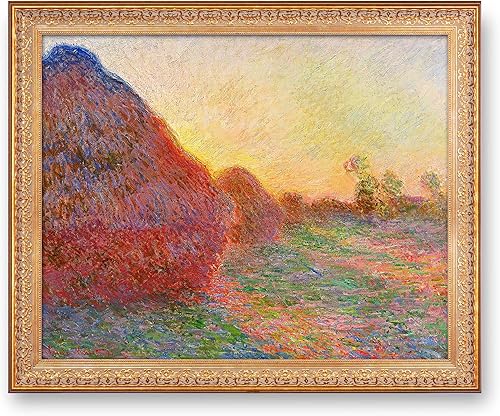 Miniatura 244 de A&T ARTWORK Antibes Seen from The Salis Gardens de Claude Monet Las Obras de Arte Clásico Mundial Reproducciones, Impresiones de Arte en Lienzo