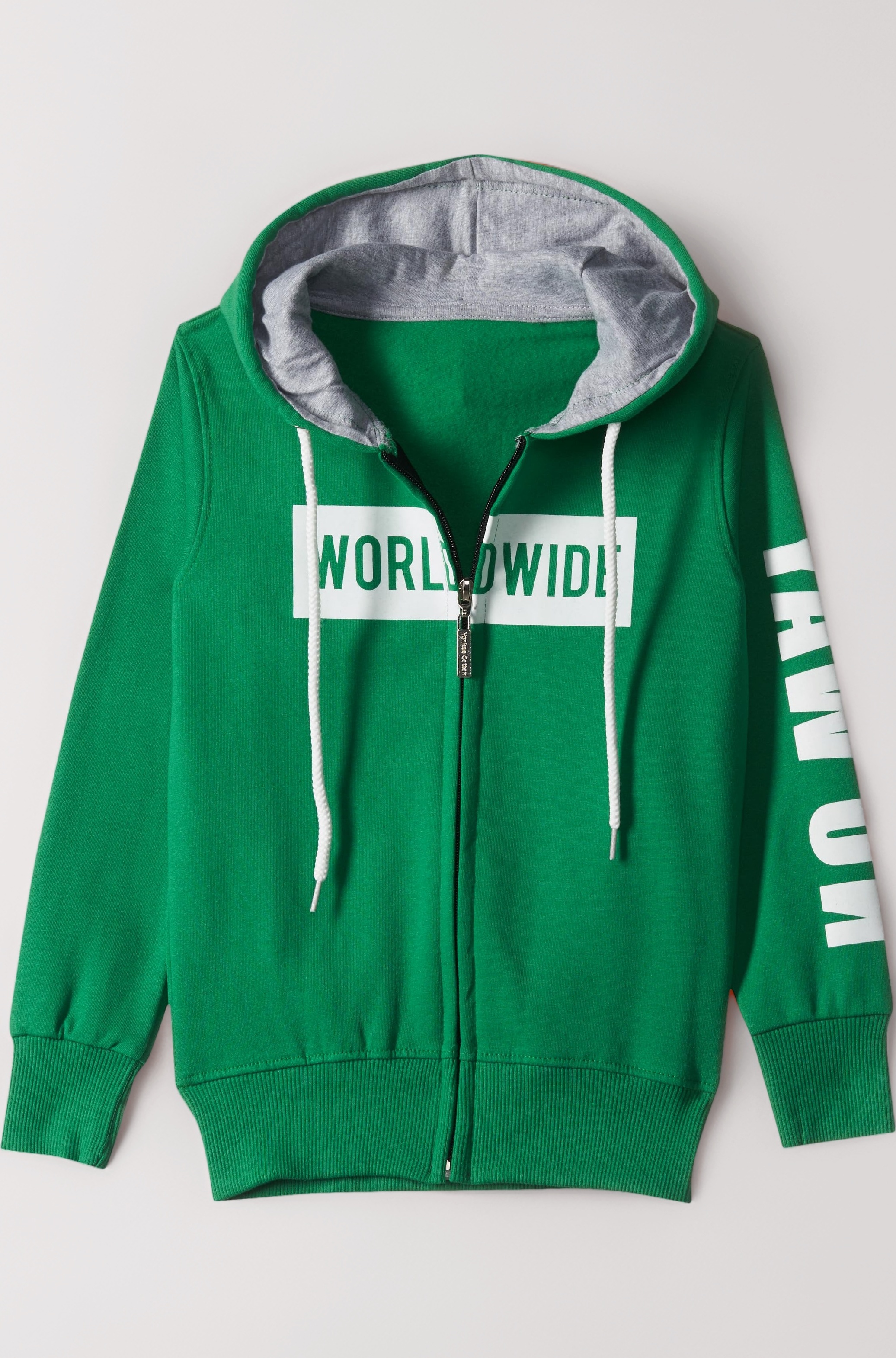 Boy's Cotton Regular Fit Hooded Sweatshirt