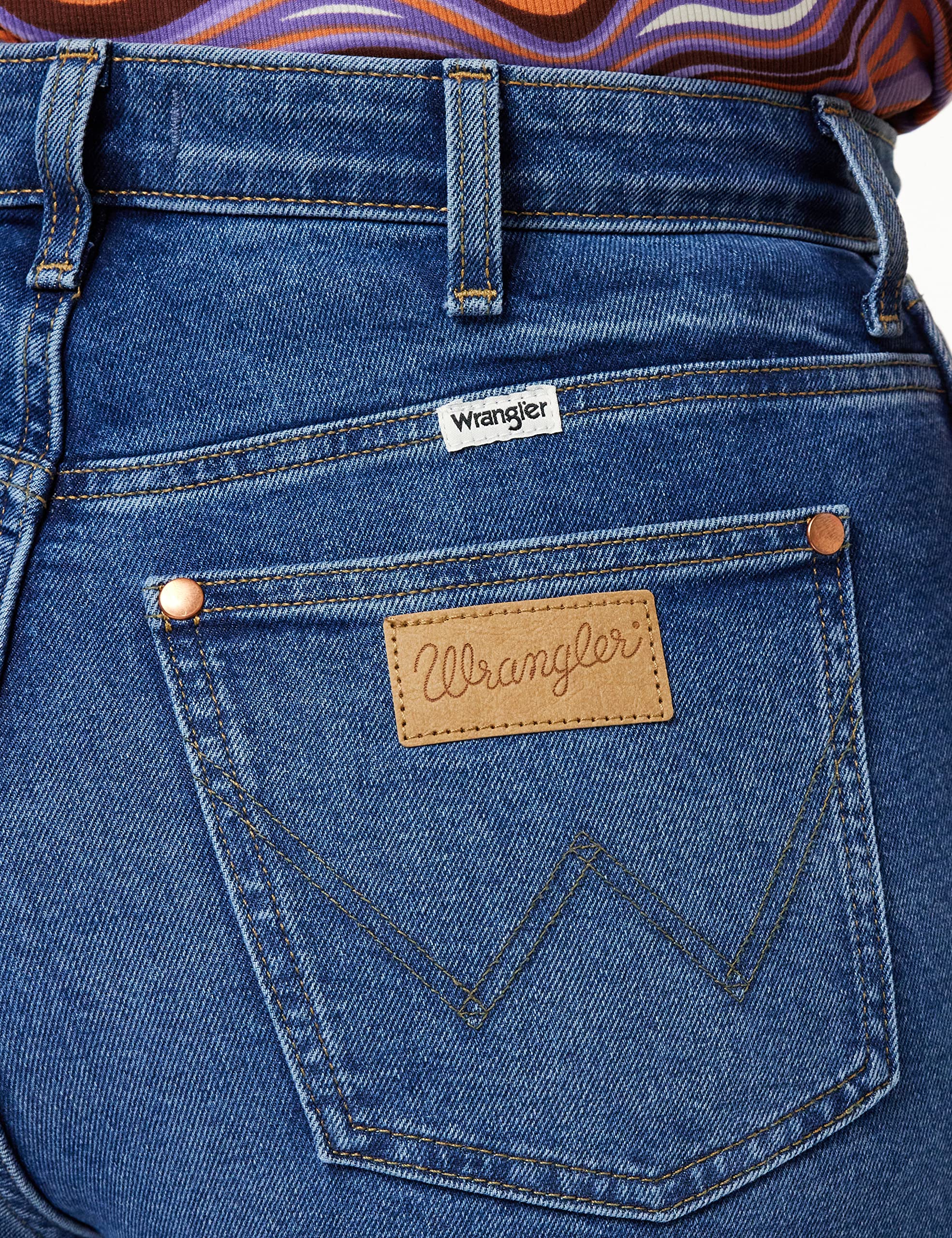 Wrangler Mom Straight - Dżins Kobiety