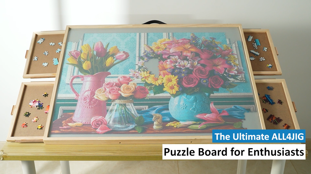 Amazon.com: ALL4JIG 2000 Pieces 2-in-1 Tilting & Rotating Puzzle