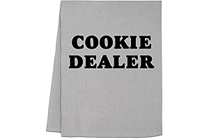 Funny Dish Towel, Cookie Dealer