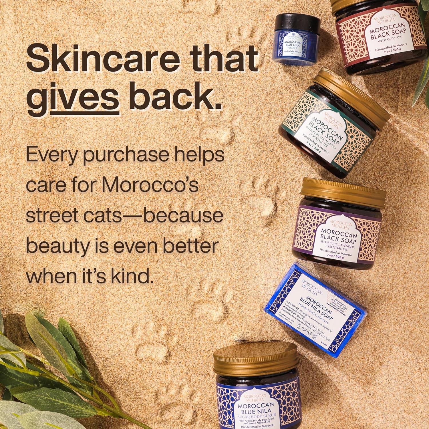 Moroccan Mchicha Moroccan Nila Powder for Skin, Nila Mask with Instructions, Moroccan Skin Care, 30 grams - Image 6