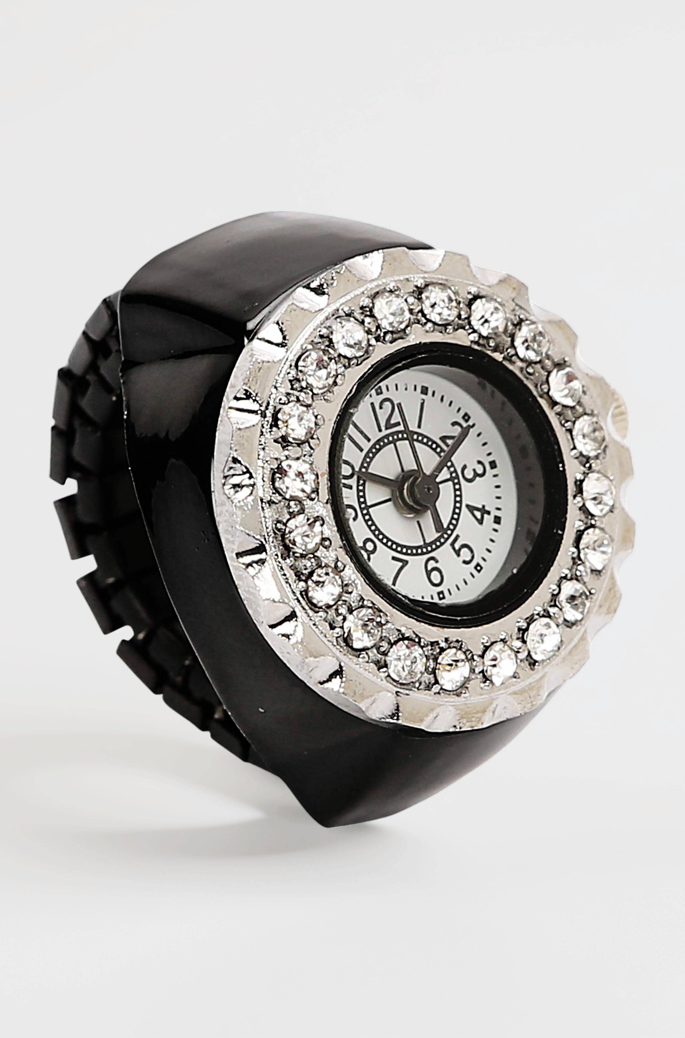 Jewellery Stylish Unisex Finger Ring Watch for Girls/Women/Men/Boys