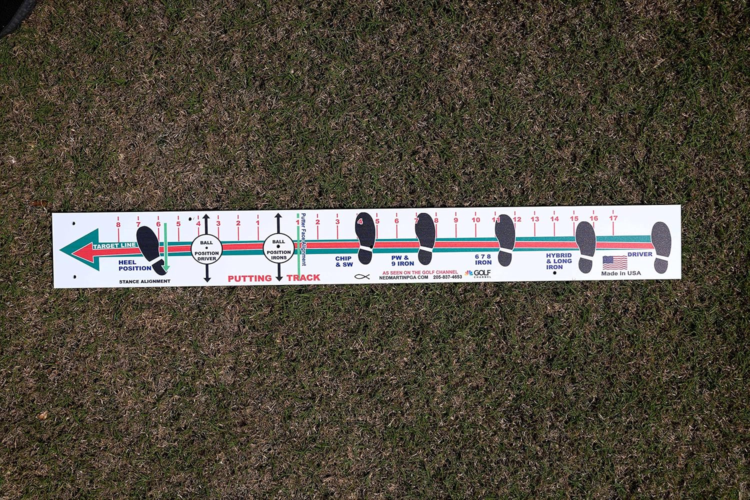 Perfect Swing Path Board (As seen on The Golf Channel Sandy Lyle #1 Golf Trainer