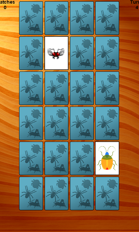 Memory Game Insectos Invertebrate Bug Memory Game - App on Amazon Appstore