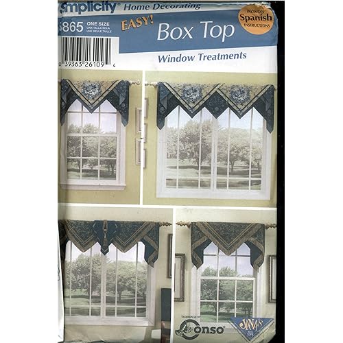 Curtain Sewing Patterns Amazon Com