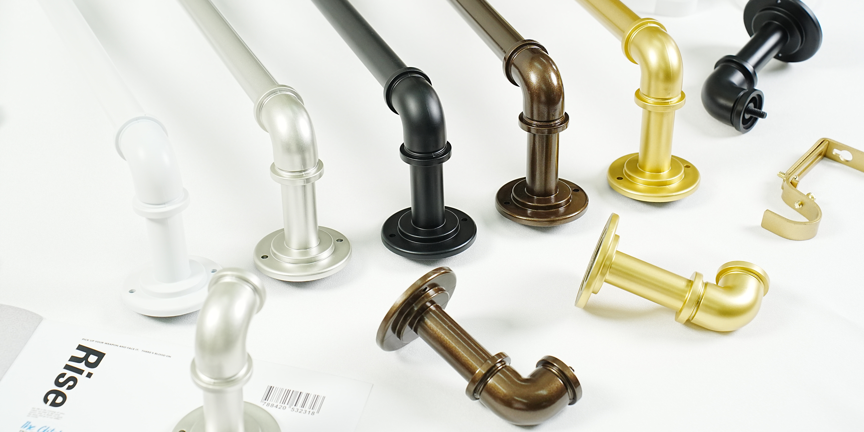 KVEEO Adjustable Curtain Rod 48-90" - Vintage Oil Bronze With Bird Finials, Heavy Duty For Living Room/Bedroom - View #12
