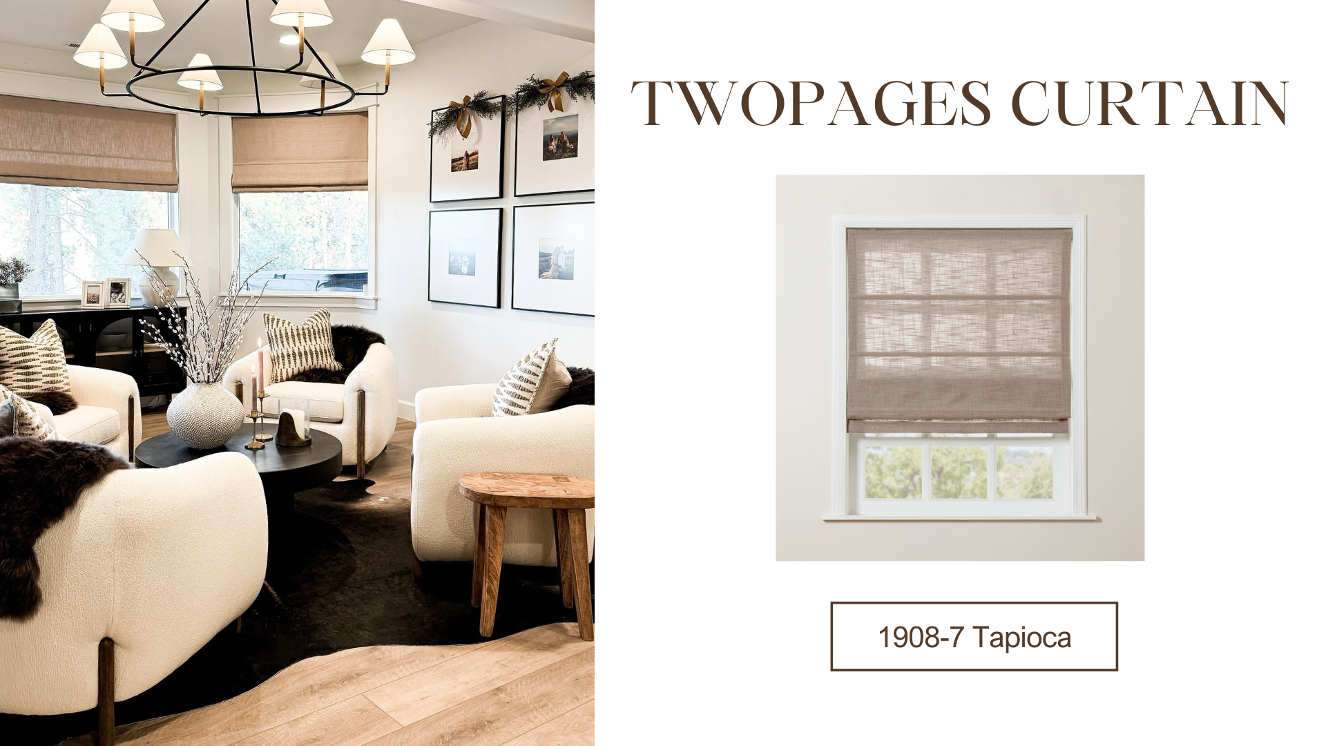 Amazon.com: TWOPAGES Linen Roman Shades for Windows Custom