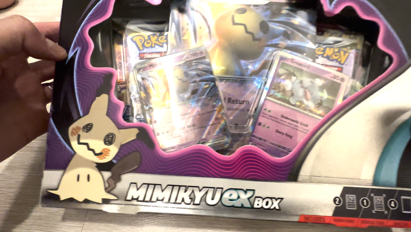 Watch Opening Pokemon Mimikyu ex Box - Must See! on Amazon Live