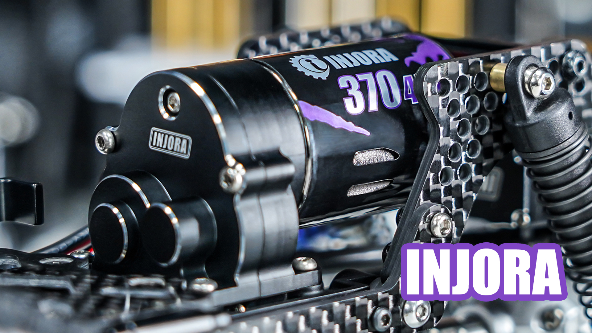Amazon.com: INJORA CNC Aluminum Complete Transmission with