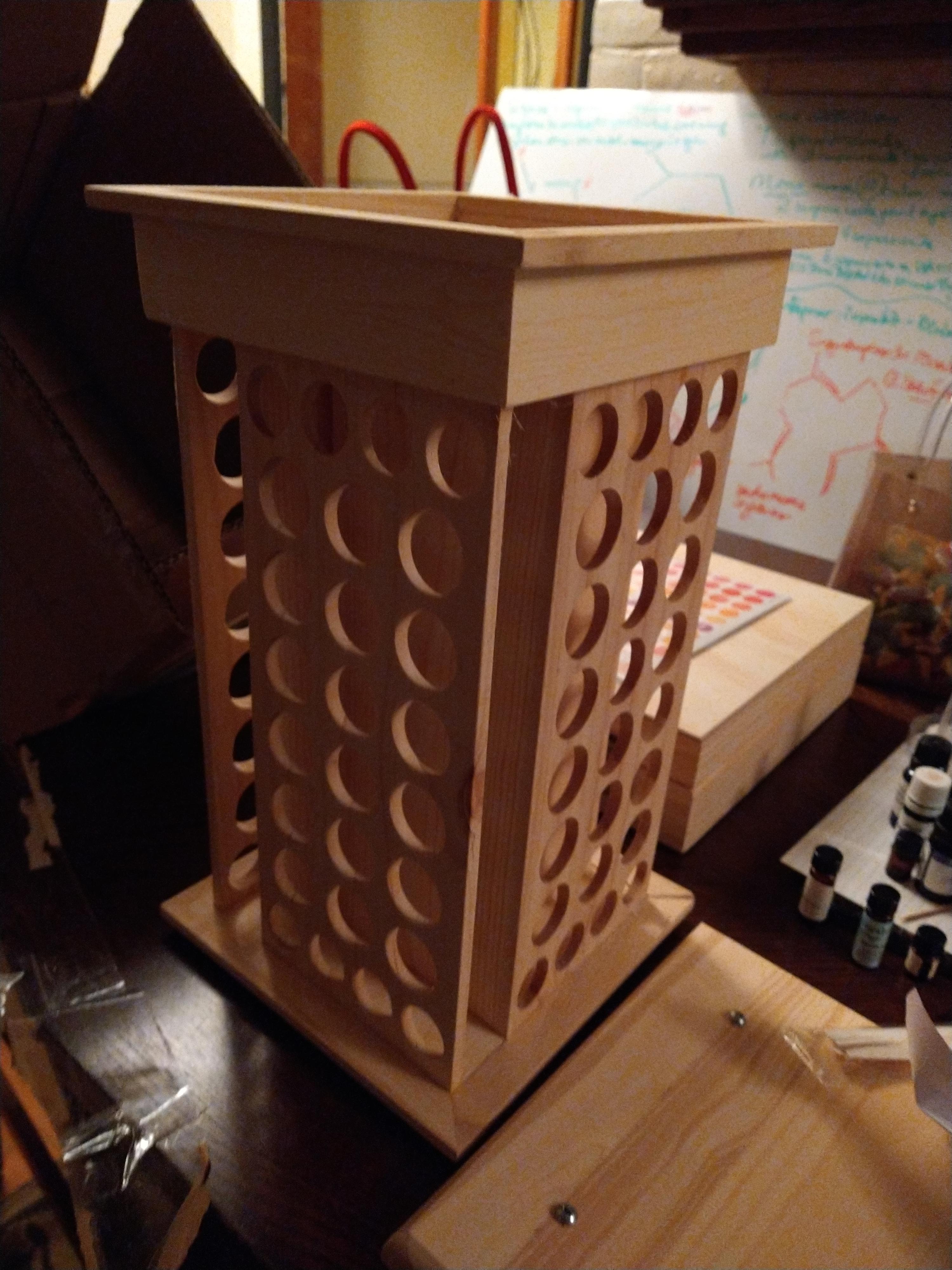 VolksRose Rotating Essential Oils Storage Rack Holds Over 110 Slots for ...