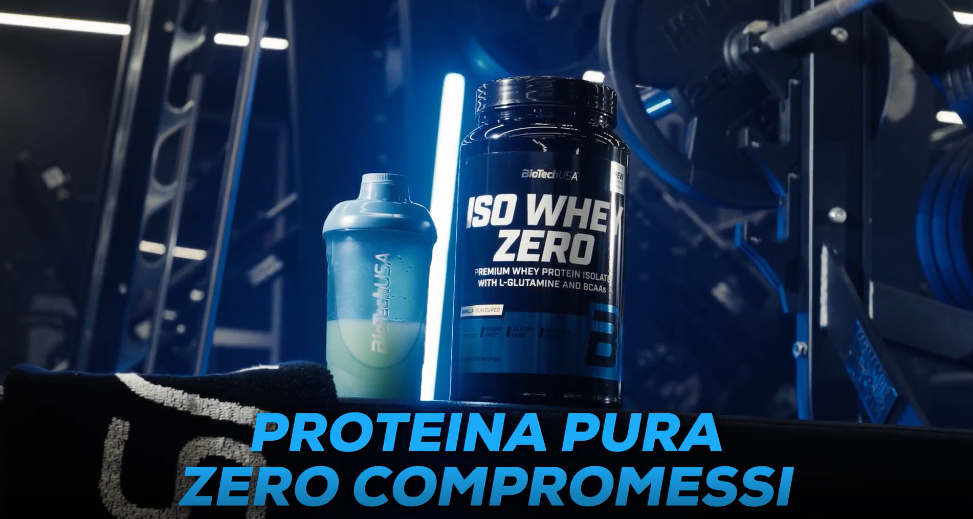 BioTechUSA Iso Whey Zero - 5 Bustine Da 25g Di Isolato Di Proteine Del Siero Di Latte Premium, Da Mucche Allevate A Erba, Senza Zuccheri E Senza Glutine, Gusti Misti