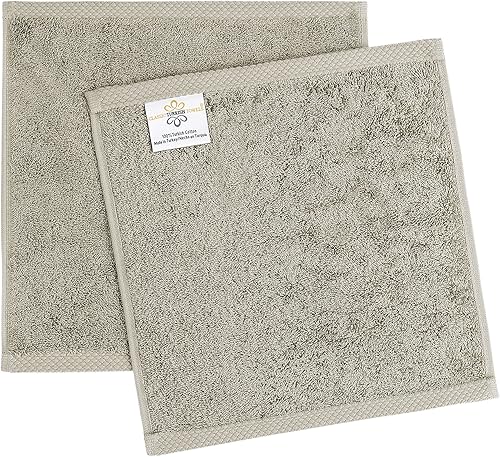 Miniatura 4 de CTT - Juego de 6 toallas turcas clásicas de 100 % algodón turco, absorbentes y cómodas, incluye 2 toallas de baño, 2 toallas de mano y 2 toallas