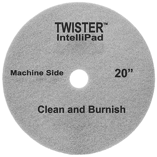 Miniatura 6 de Diversey DD1229105 TASKI Twister Intellipad - Almohadilla de limpieza de piso con revestimiento de diamante, fabricada en Estados Unidos, acabado