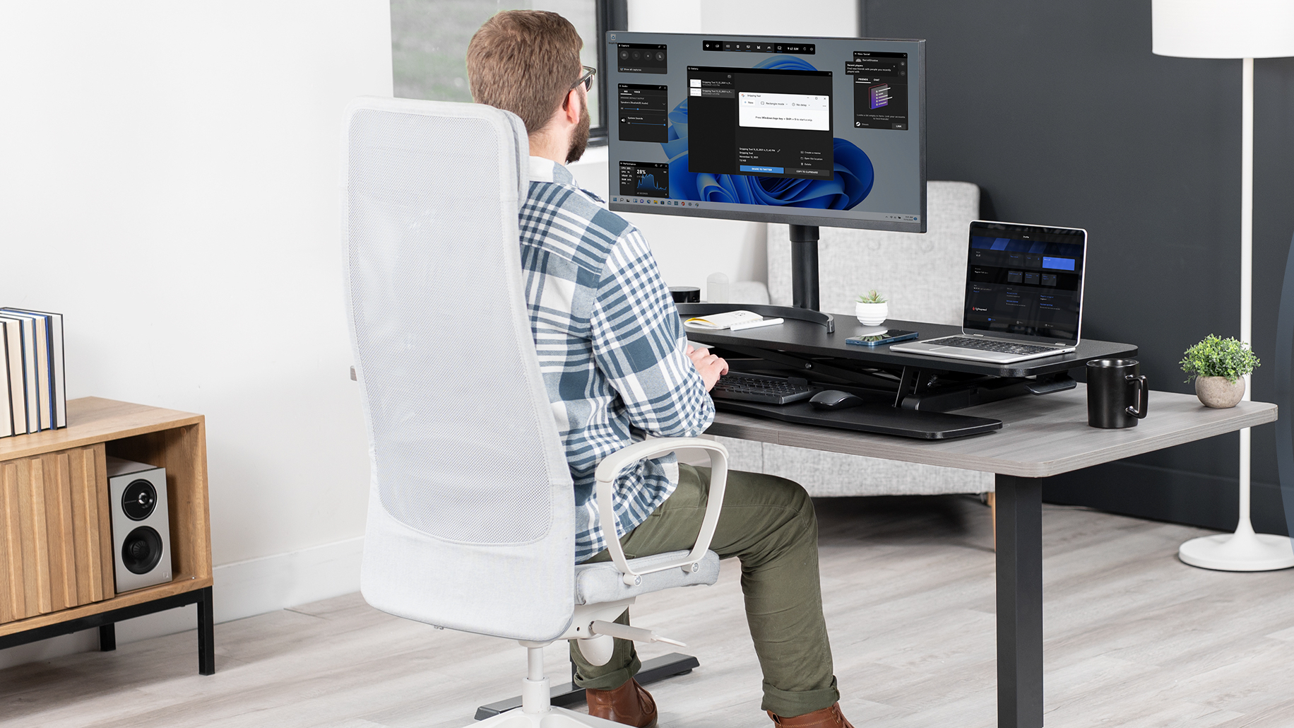 Amazon.com: VIVO 48 inch Desk Converter, K Series, Height